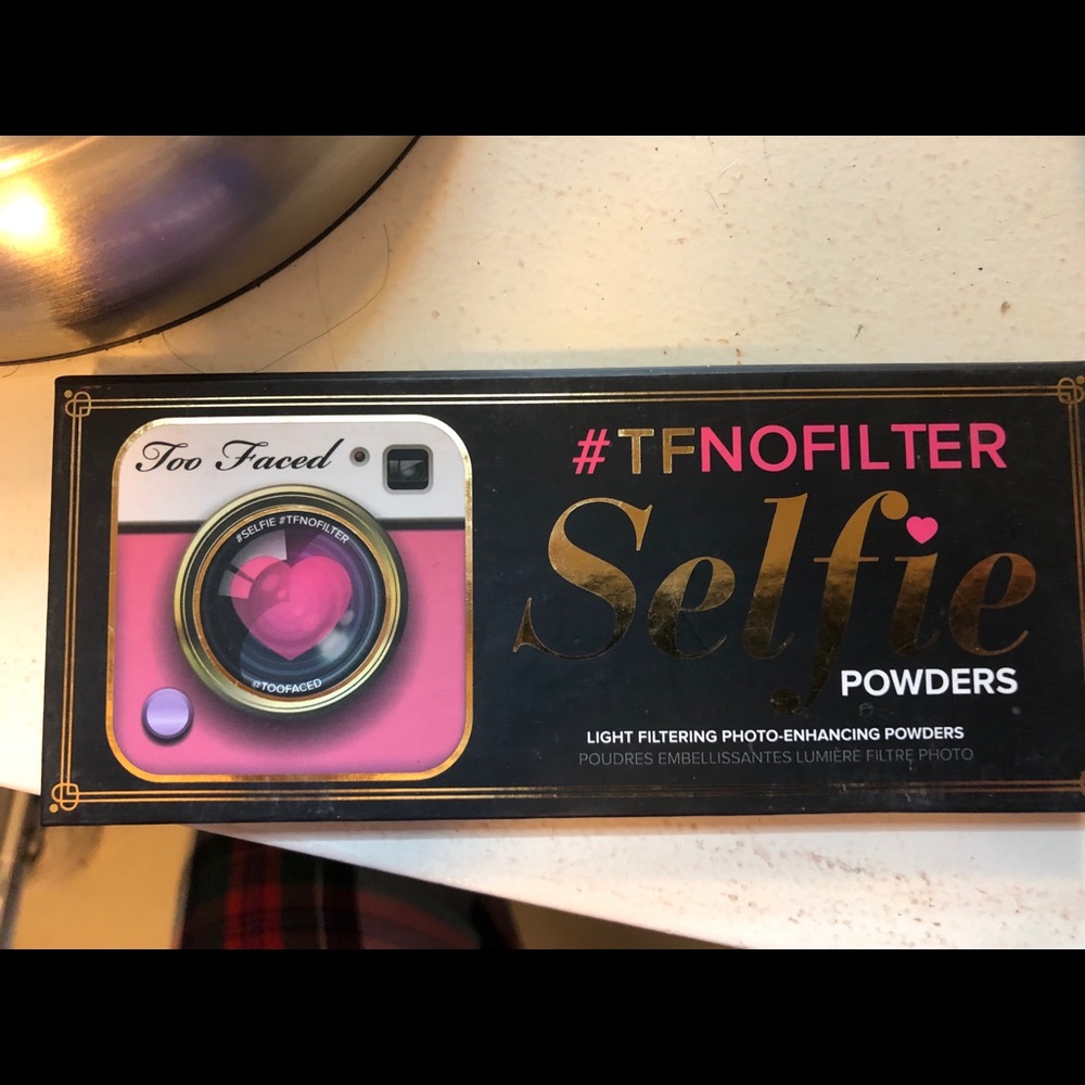 Too faced no filter selfie powders